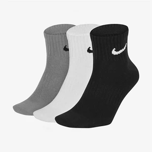 SX7677-964 U Nk Everyday Ltwt Ankle 3pr 3lü Spor Çorap