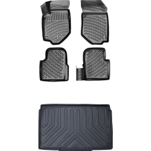 Hyundai Bayon 3D Havuzlu Paspas + Bagaj Havuzu Set
