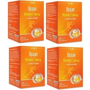 Ocean Vitamin C 1000 Mg 30 Tablet 4 Kutu