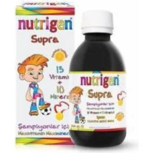 Supra Vitamin Mineral Şurup 200 Ml Nutrigen Supra