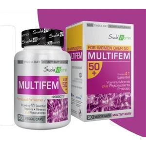Suda Vitamin Bigjoy Vitamins Multifem 50+ 50 Kapsül