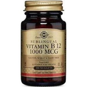 Vitamin B12 1000 Mg 100 Dilaltı Tablet