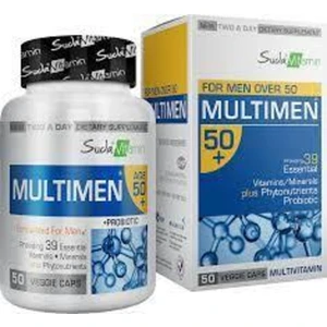 Suda Vitamin Multımen 50+ Multivitamin 50 Kapsül