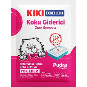 Kiki Excellent Kedi Koku Giderici Pudra Kokulu 25 Gr. KC206