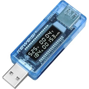 USB Voltmetre Ampermetre USB Şarj Kapasitesi Test Cihazı