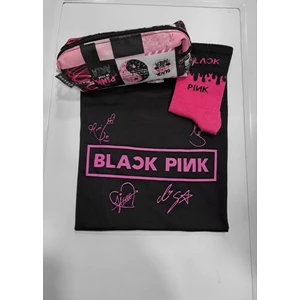 GC GÖKHAN CLUB Blackpink T Shirt Kalemlik Çorap