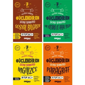 Ankara Yayıncılık 7.Sınıf  Sosyal Ingilizce Din Kültürü Kültürü Paragraf Güçlendiren Soru Bankası Seti