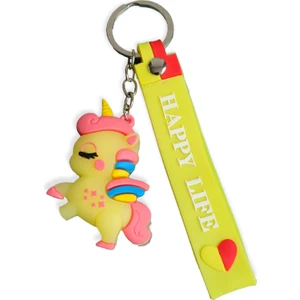 Pony-Unicorn Silikon Anahtarlık