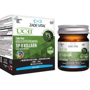 Zade Vital Tip 2 Collagen Takviye Edici Gıda 30 Bitkisel Sert Kapsül