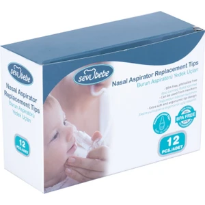 Sevi Bebe Nasal Burun Aspiratörü Yedek Uç (12 Adet)