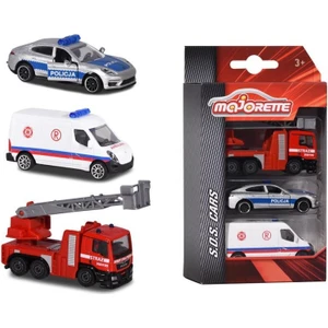 S.o.s Acil Müdahale Araçları Metal Diecast 3'lü Paket 212057261