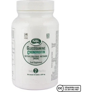 Nbl Kontrol - Glukozamin Kondroitin Msm 60 Tablet