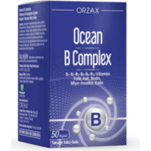 Ocean B Complex 50 Kapsül Takviye Edici Gıda