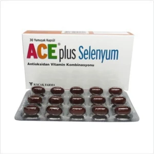 Koçak Farma Ace Plus Selenyum 30 Yumuşak Kapsül