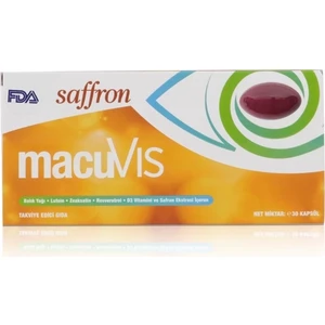 Macuvıs Saffron Macuvis Macuvıs-P 30 Kapsül