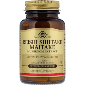 Reishi Shiitake Maitake Mushroom Extract 50 Kapsül