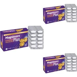 Tab İlaç Magnimore Magnimore Plus 60 Tablet X3 Adet