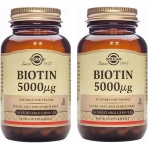 Biotin 5000 Mcg 50 Kapsül 2 Adet