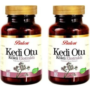 Kedi Otu Ekstraktı Kapsül 375mg*80 2 Adet