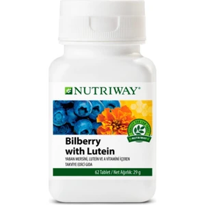 Bilberry With Lutein Nutrıway™((62 Kapsül))