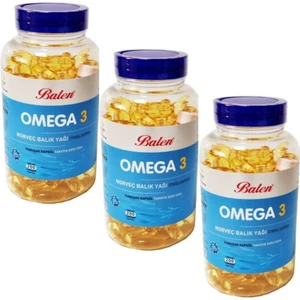 Omega 3 Norveç Balık Yağı(Trıglıserıd)Yum.Kap.1380mg*200*3 Adet