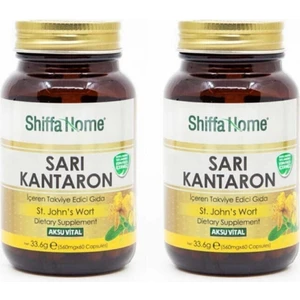 Shiffa Home Sarı Kantaron 560 Mg 60 Kapsül 2 Adet