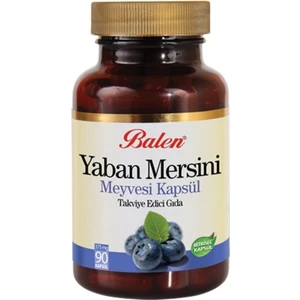 Yaban Mersini Meyvesi Ekstraktı 375 Mg 90 Kapsül