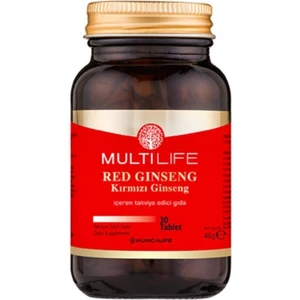 Multilife Kırmızı Ginseng Içeren Takviye Edici Gıda 30 Soft Gel