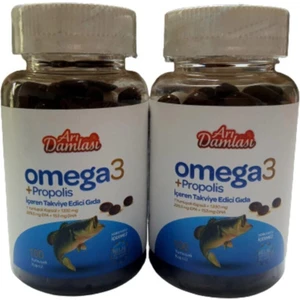 Arı Damlası Omega 3 Propolisli Softjel 1330 Mg * 100 Lü 2 Adet