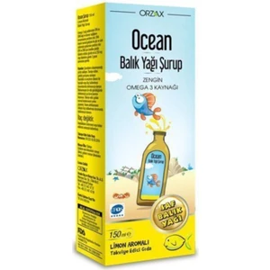 Ocean Ocean Limon Balık Yağı Şurup 150 Ml