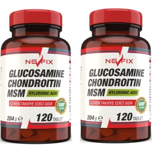 Glucosamine Chondroitin Msm 120 Tablet X 2 Kutu