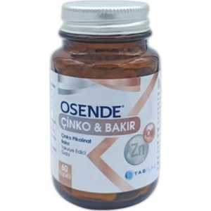 Çinko Pikolinat Bakır 60 Kapsül