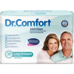 Dr. Comfort Yetişkin Belbantlı Hasta Bezi Large 30'Lu