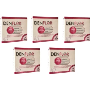 Denflor Probiyotik 10 Saşe - 5'Li Paket
