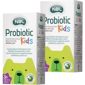 Probiotic Kids 30 Çiğneme Tableti 2 Adet