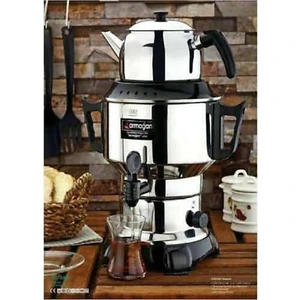 40 Bardak Termostatlı Çay Otomatı Semaver