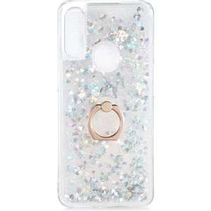 Kip GSM Oppo A31 Kılıf Sıvılı Simli Yüzüklü Kapak