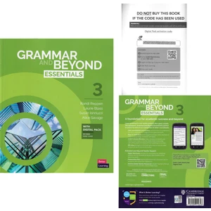 Cambridge University Press Grammar and Beyond Essentials Level 3 Student's Book With Digital Pack Beyond 3