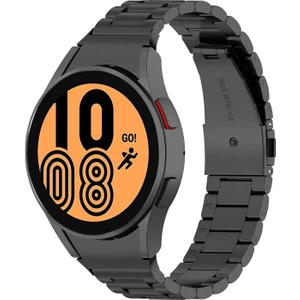 Samsung Galaxy Watch 4 5 6 7 FE 40 40 44 Classic 42 43 46 47 mm Kordon 1-1 Uyumlu Klipsli Metal Kordon 04