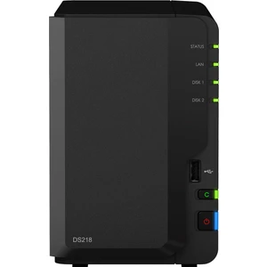 SYNOLOGY DS218 2 YUVALI KİŞİSEL BULUT NAS SİSTEMİ (DİSKSİZ)