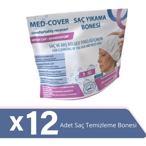 Medcover Med-Cover Saç Yıkama Bonesi 1X12'LI Gönderim