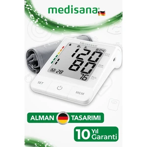 Alman Tasarım Geniş Manşonlu Büyük Ekran Büyük Dijital Kol Tipi Tansiyon Aleti 10 Yıl Gara