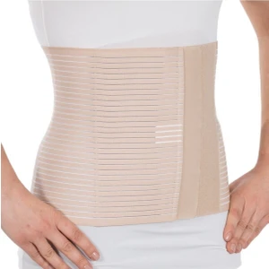 Herşey Marketing Kadın Misinalı Kumaş Cırt Cırtlı Korsesi Abdominal Korse Sezeryan Korsesi