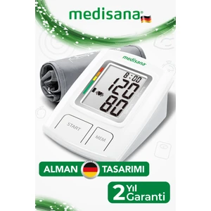 Alman Tasarım Geniş Ekranlı Kol Tipi Dijital Tansiyon Aleti 3 Yıl Garantili MED23205