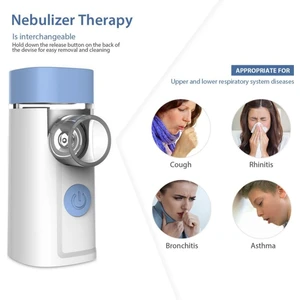 Şarjlı Air Pro 3 Mesh El Tipi Nebulizatör Çantada Taşınabilir Portable Mesh Nebulizatör