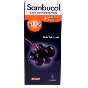 Plus Kara Mürver Özütü + C Vitamini & Çinko 120 ml