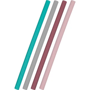 Oioi Silikon Pipet 4'lü Pembe-Mix