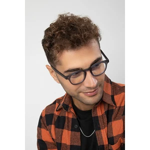 Kare Anahtar Model Erkek B-Block Mavi Işık Korumalı Gözlük