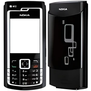 Nokia N72 Kapak Siyah + Tuş Takımı