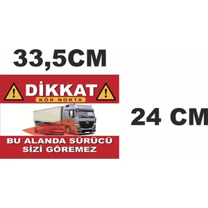 Armut Reklam Kör Nokta Yazısı 33X24 cm 2 Adet